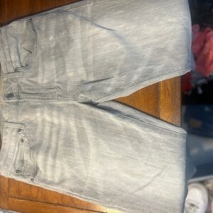 American Eagle Outfitters Light Gray Relaxed Men Jeans​